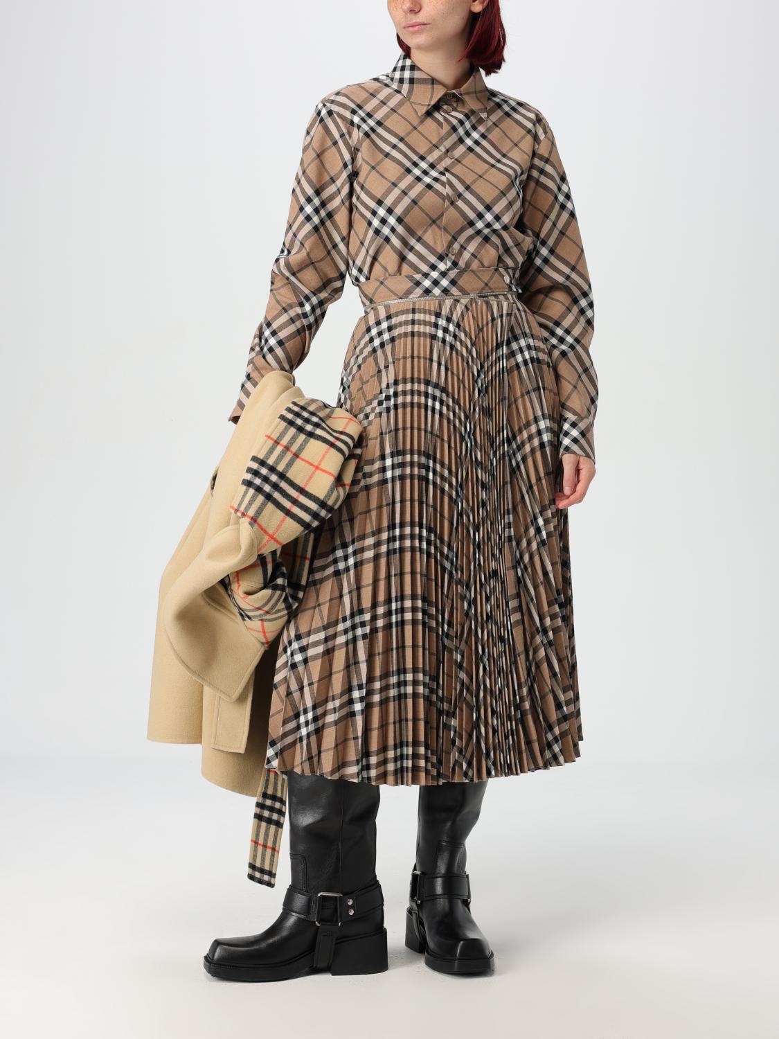Burberry Skirt Woman Multicolor