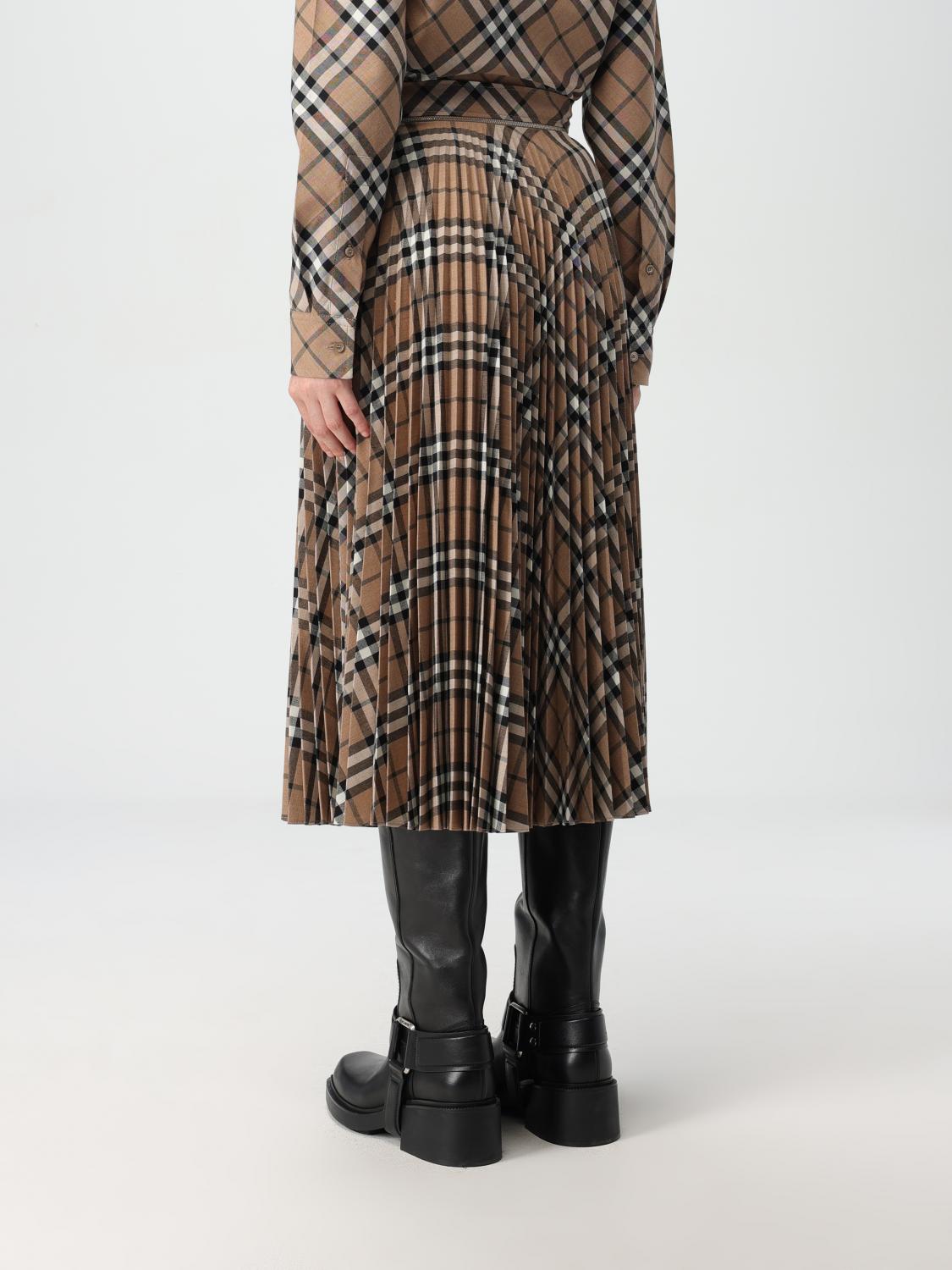 Burberry Skirt Woman Multicolor