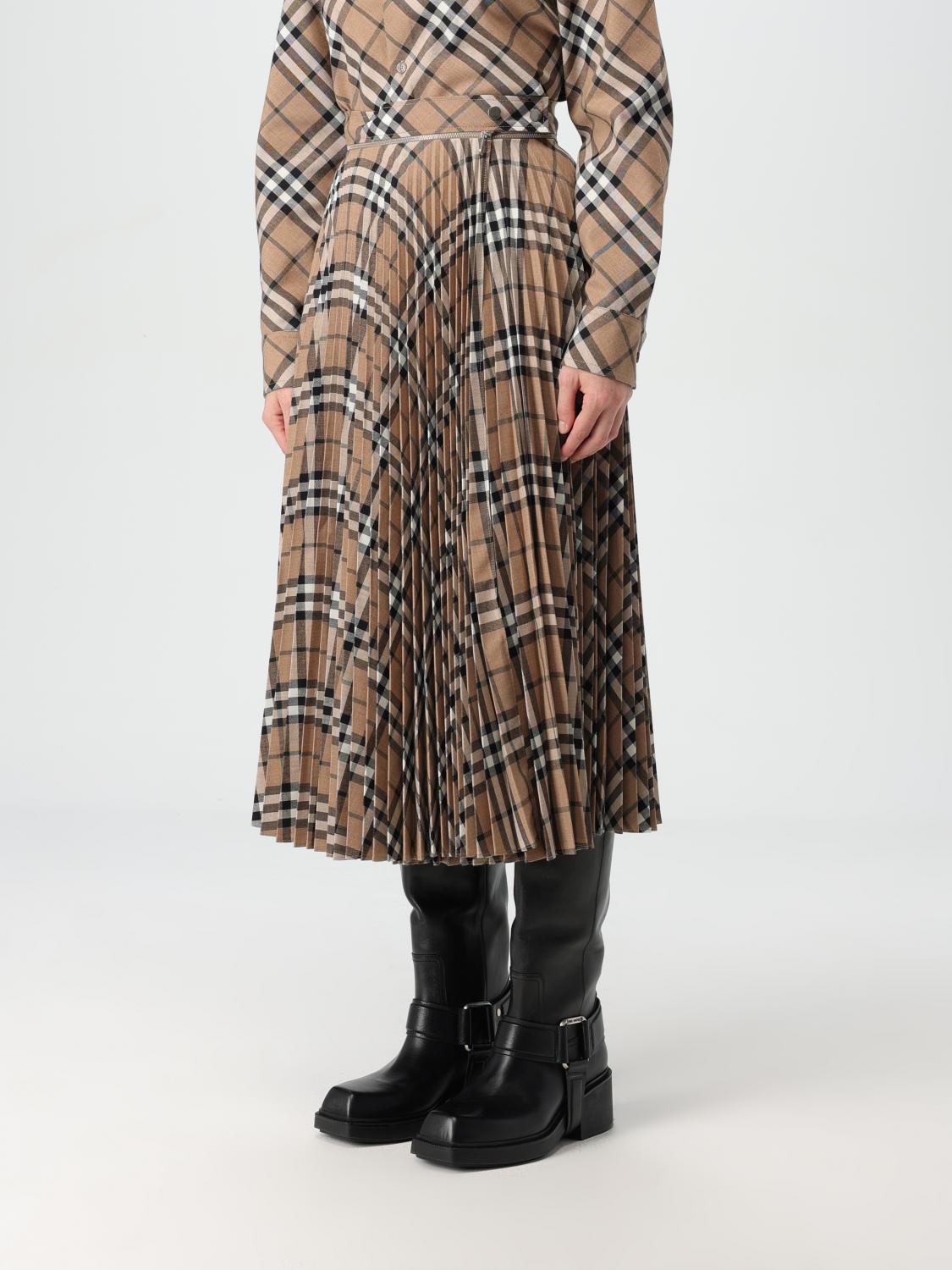 Burberry Skirt Woman Multicolor
