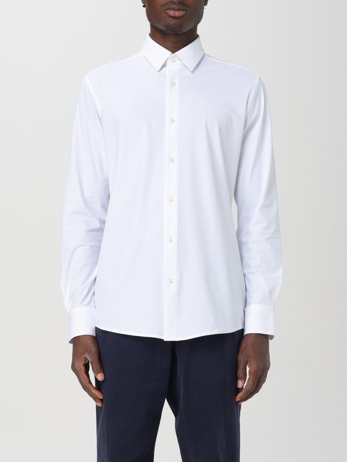 Boss Shirt Men Blue