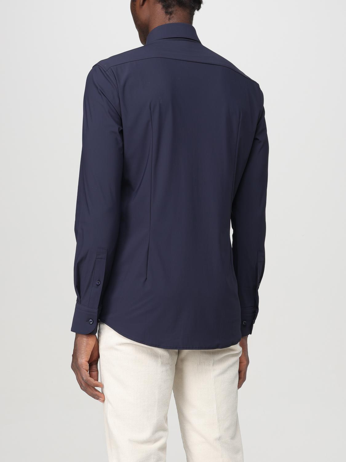 Boss Shirt Men Blue