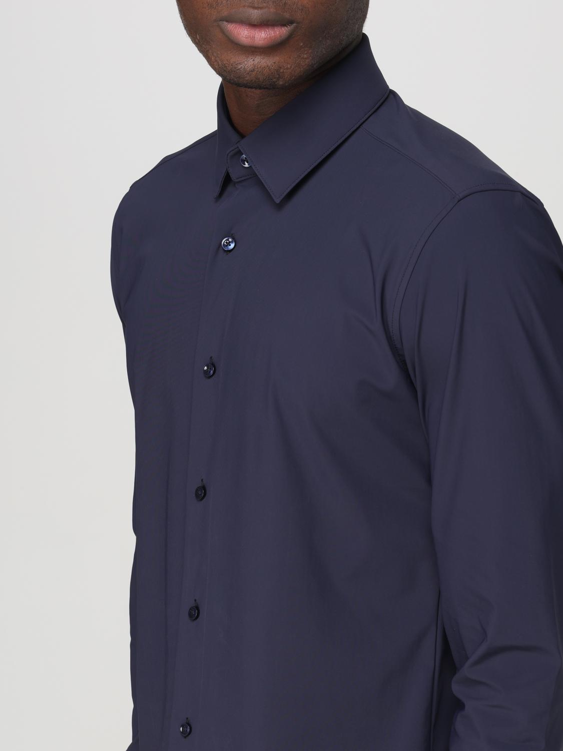 Boss Shirt Men Blue