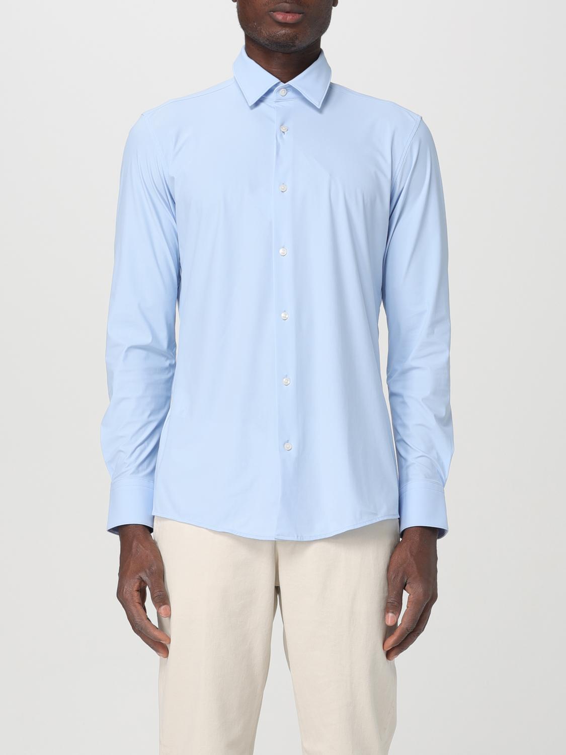 Boss Shirt Men Blue