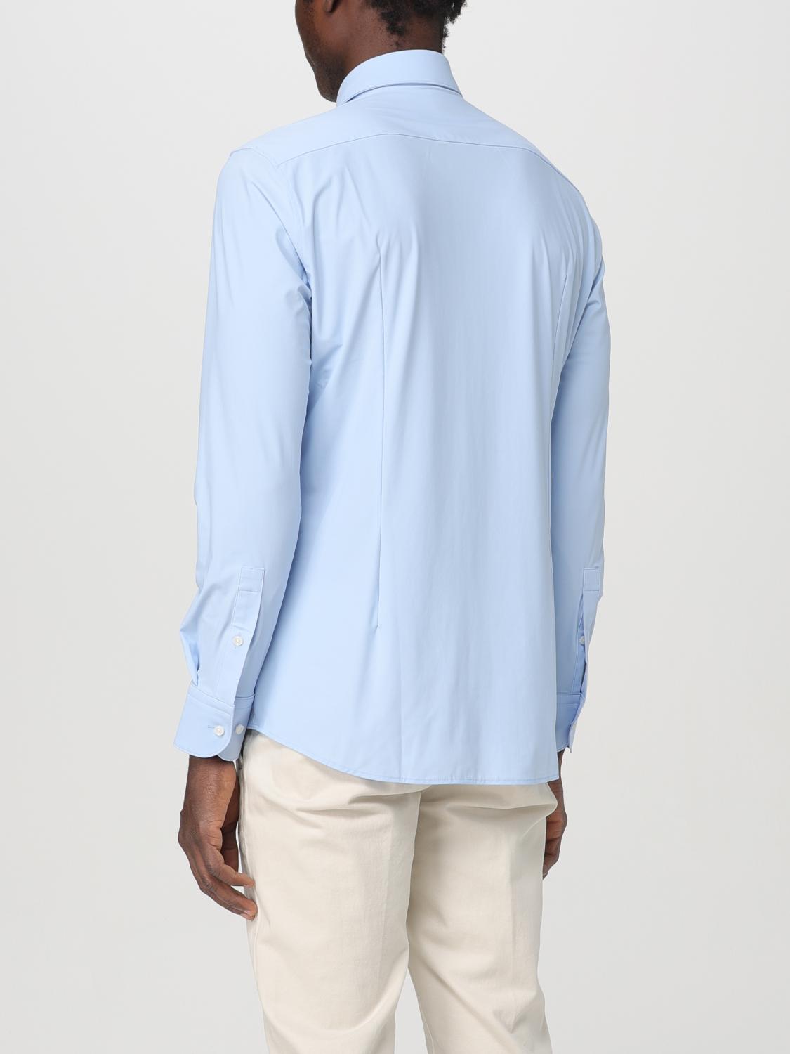 Boss Shirt Men Blue