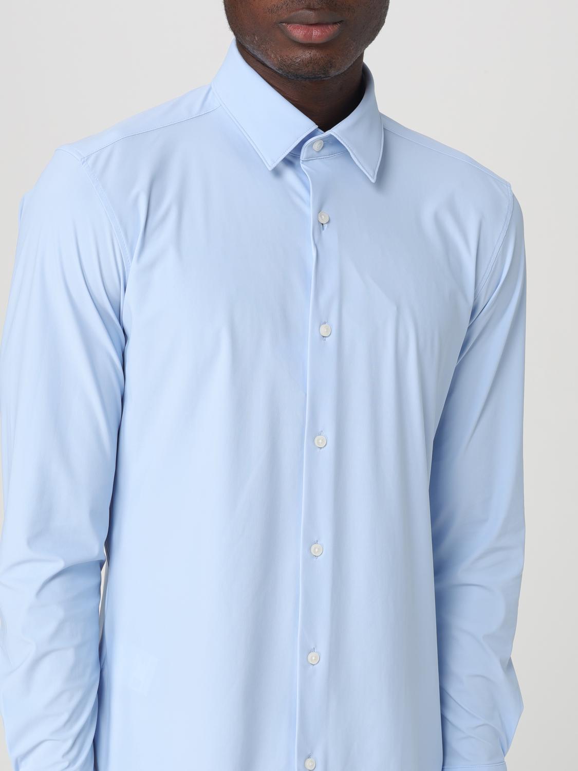 Boss Shirt Men Blue