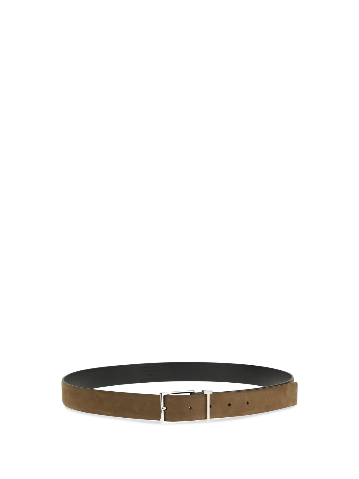 Tom Ford Suede Belt - Olive Brown