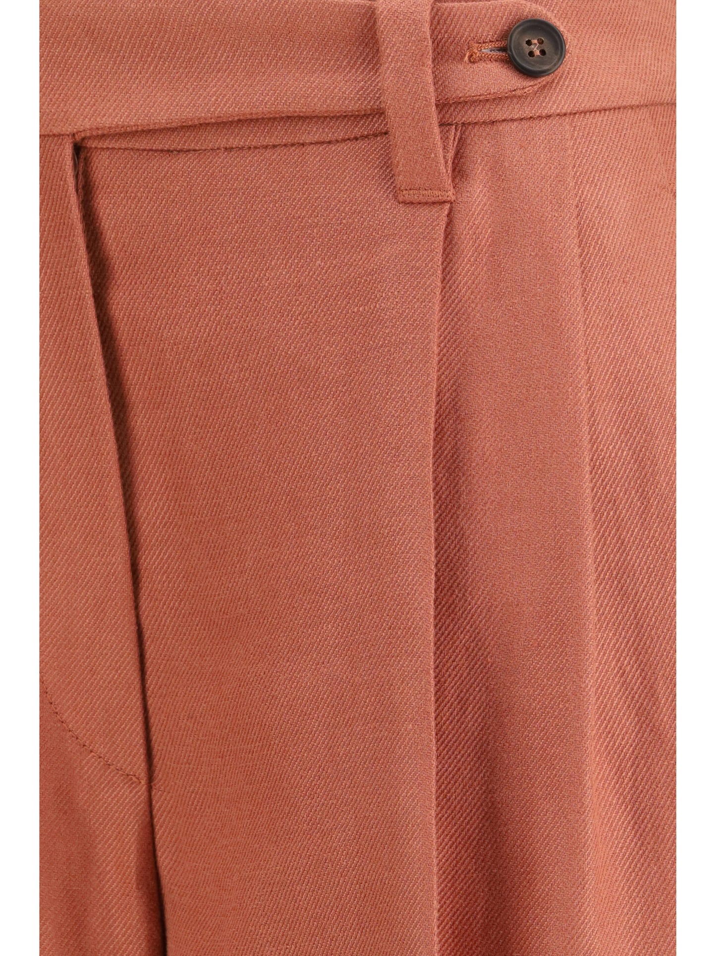 BRUNELLO CUCINELLI Sartorial Bermuda Shorts in fluid viscose and linen twill