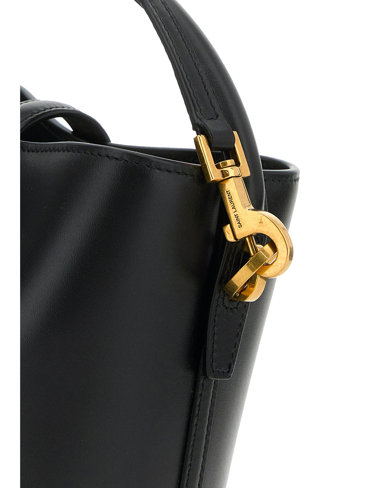 Saint Laurent Le 37 mini Bucket Bag - Black
