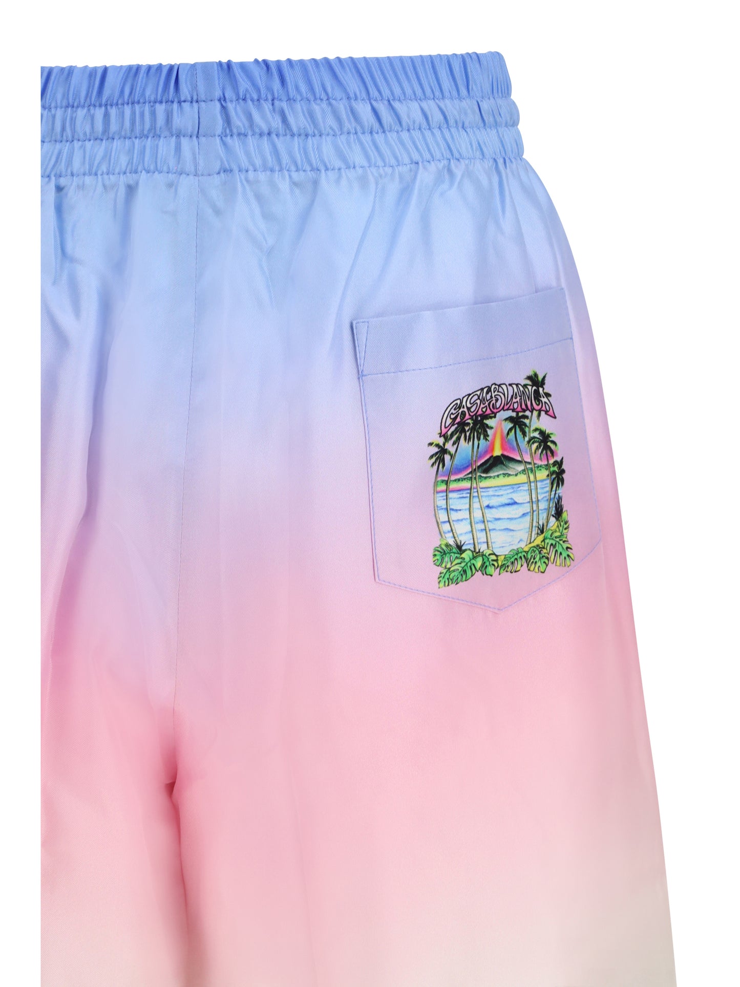 CASABLANCA Volcano Gradient Shorts