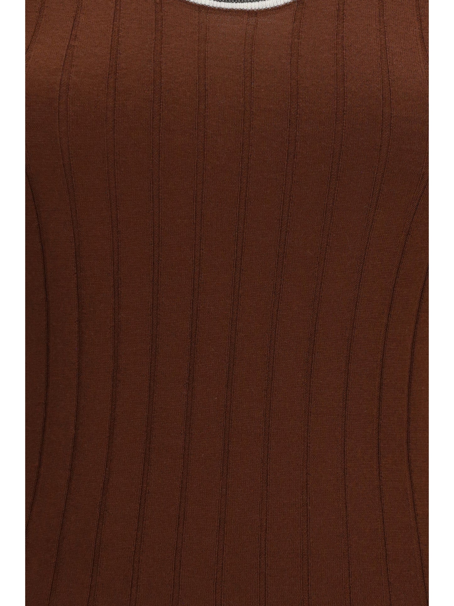 BRUNELLO CUCINELLI Ribbed jersey Top