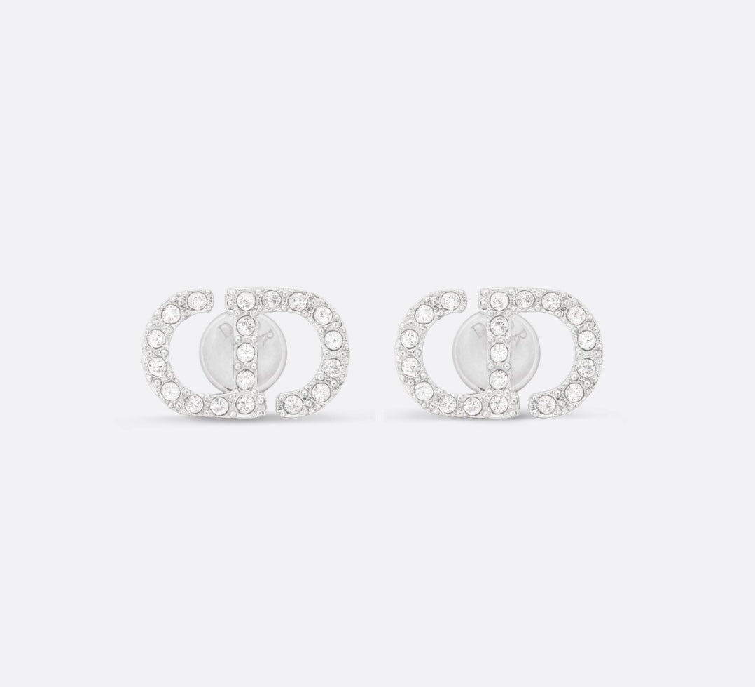Dior Petit CD Mini Stud Earrings