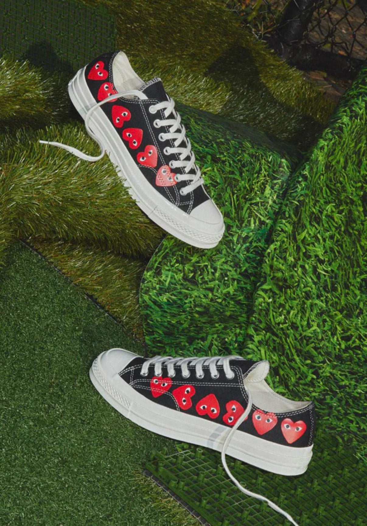 Comme Des Garcons Play x converse sneakers