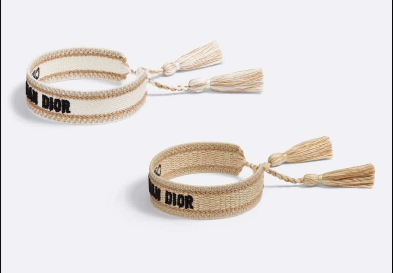 Christian Dior Bracelet Set