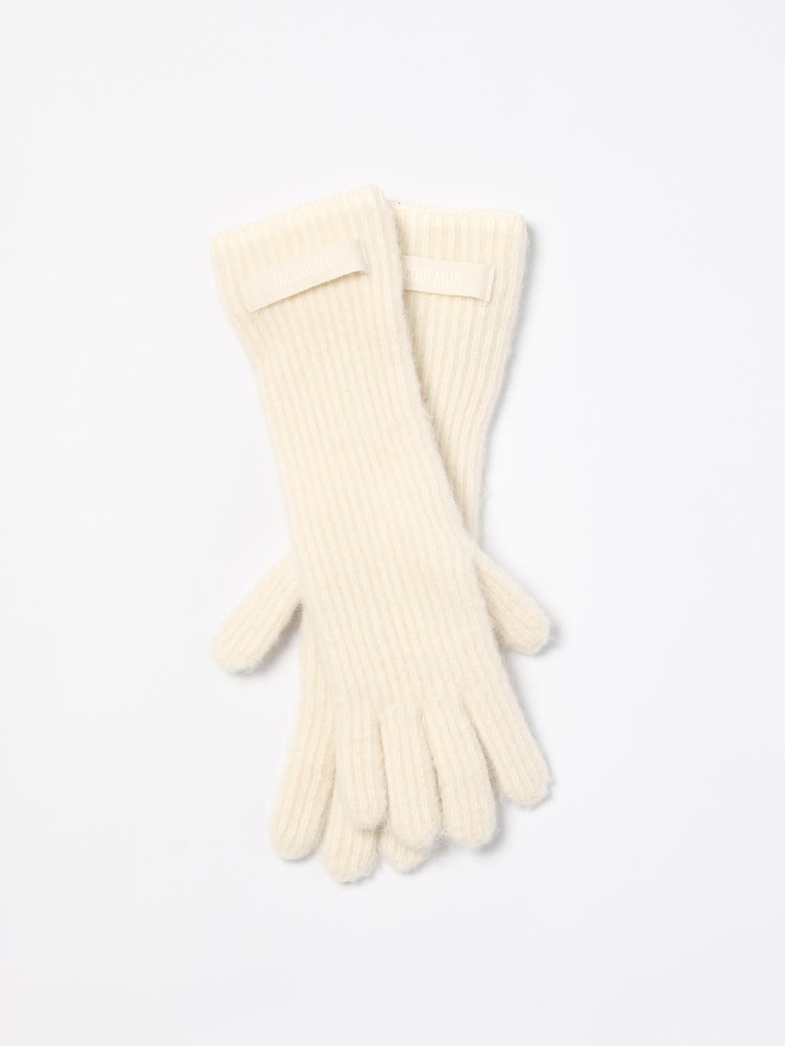 Jacquemus Gloves Woman Ivory
