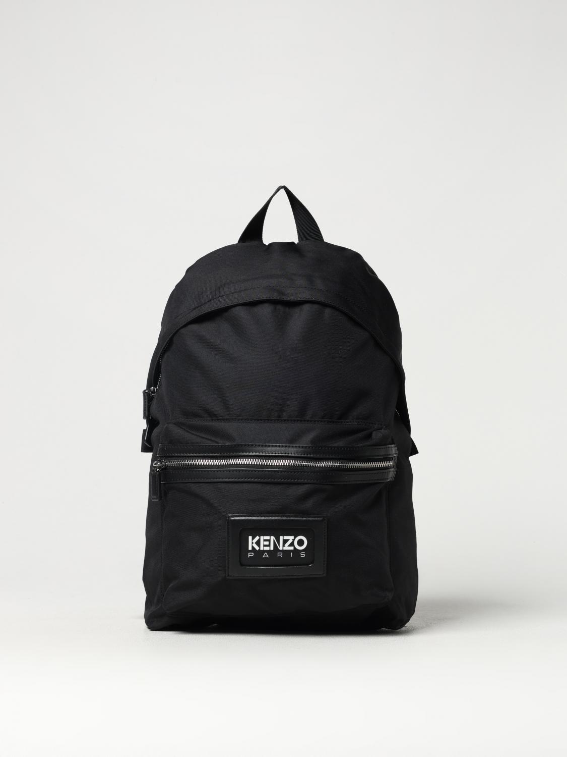 Kenzo Backpack Men Black