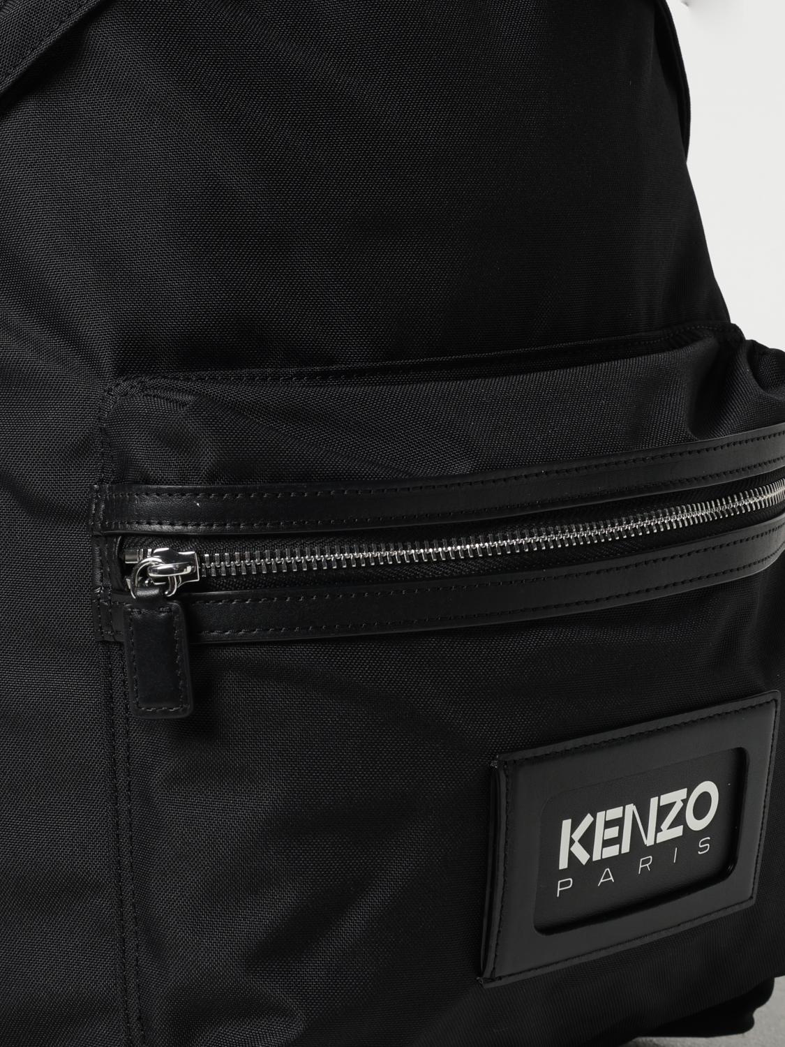 Kenzo Backpack Men Black