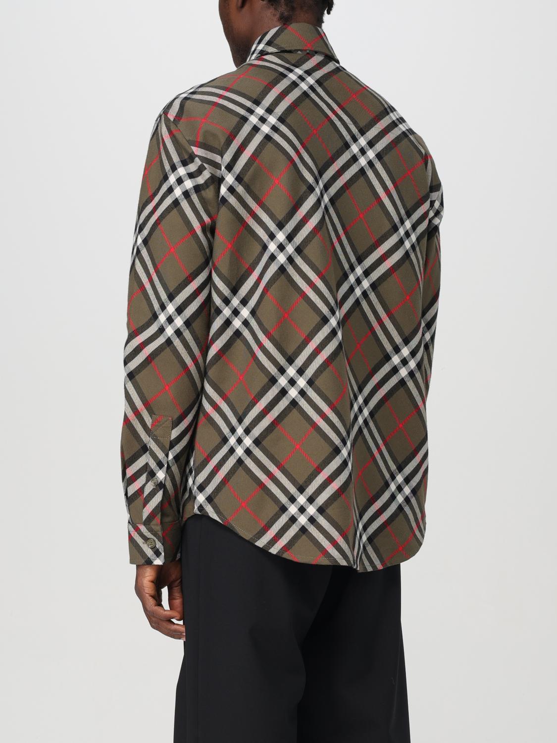 Burberry Shirt Men Olive