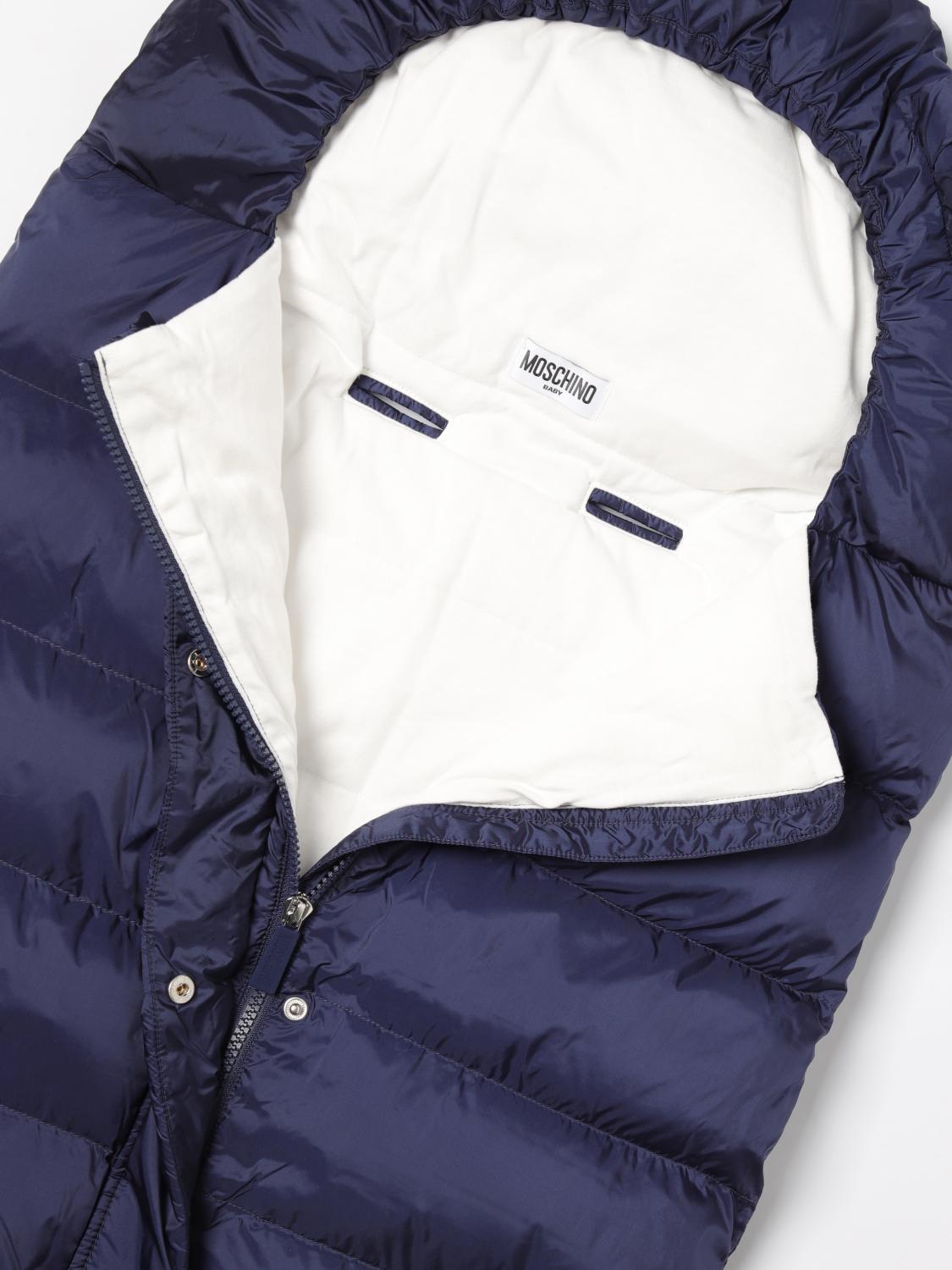 Moschino Blanket Set Kids Navy