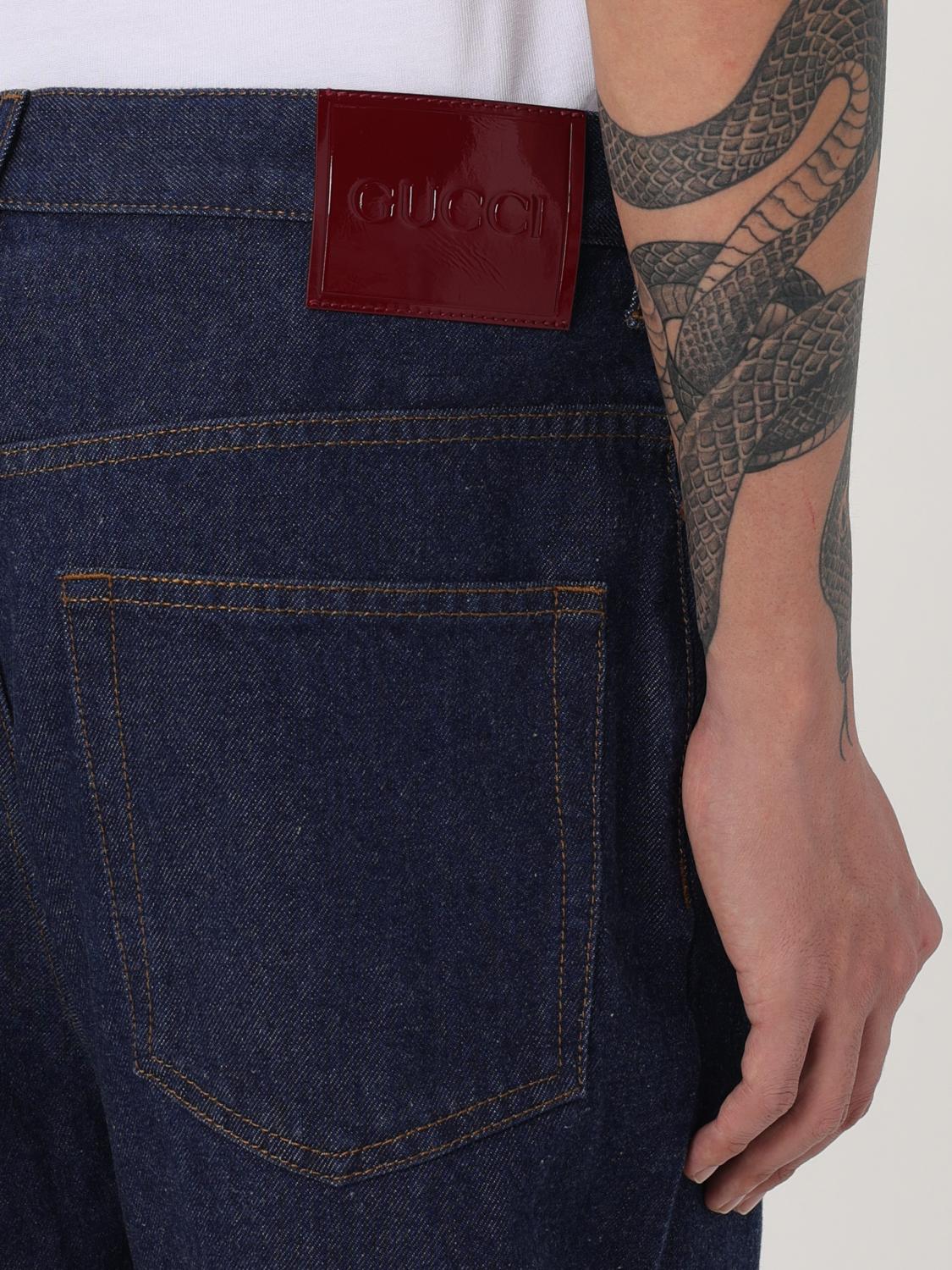 Gucci Jeans Men Blue