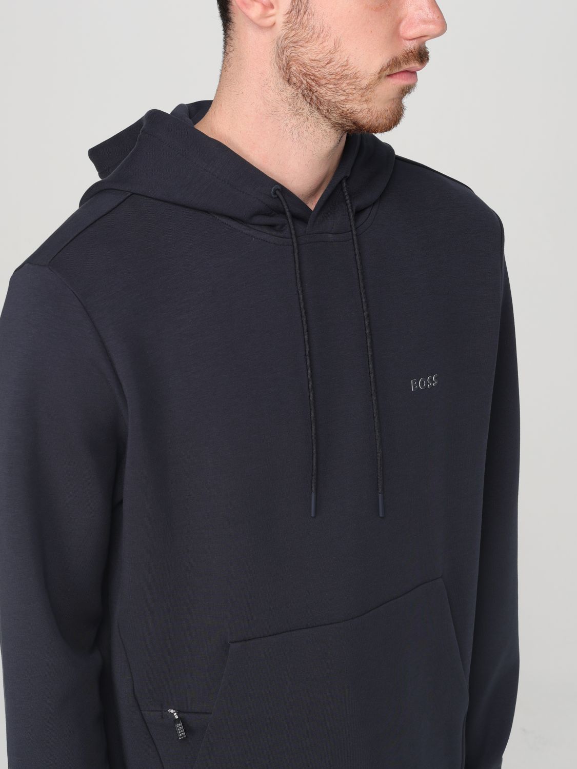 Boss Sweatshirt Men Blue