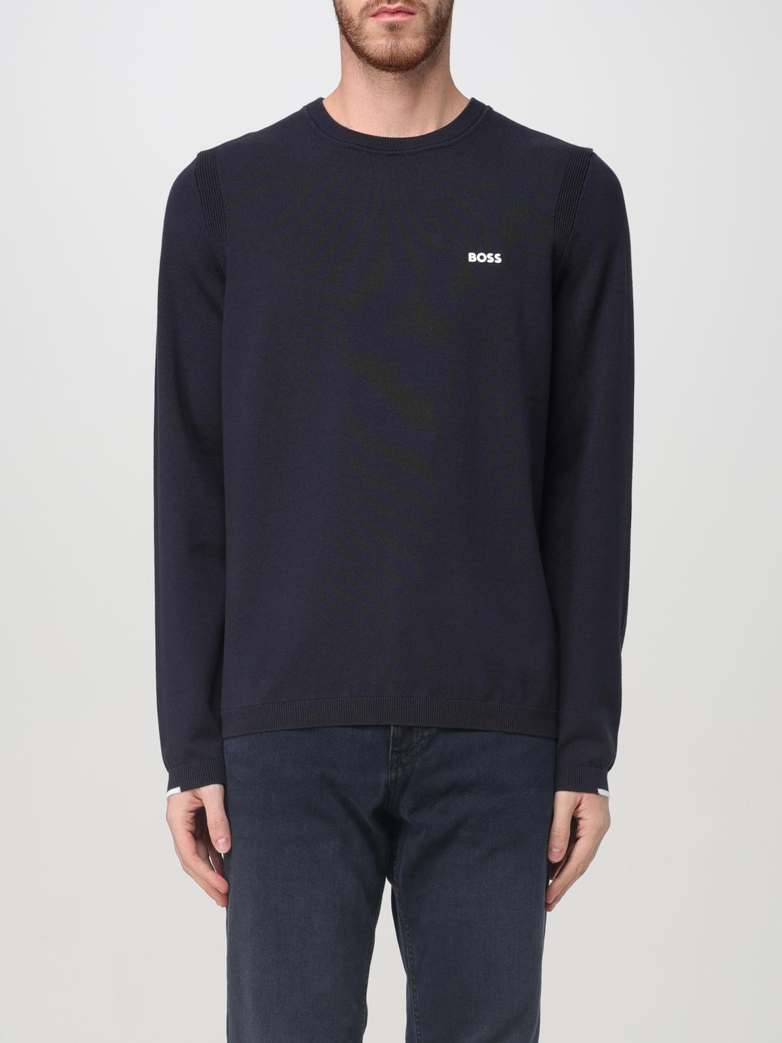 Boss Sweatshirt Men Blue