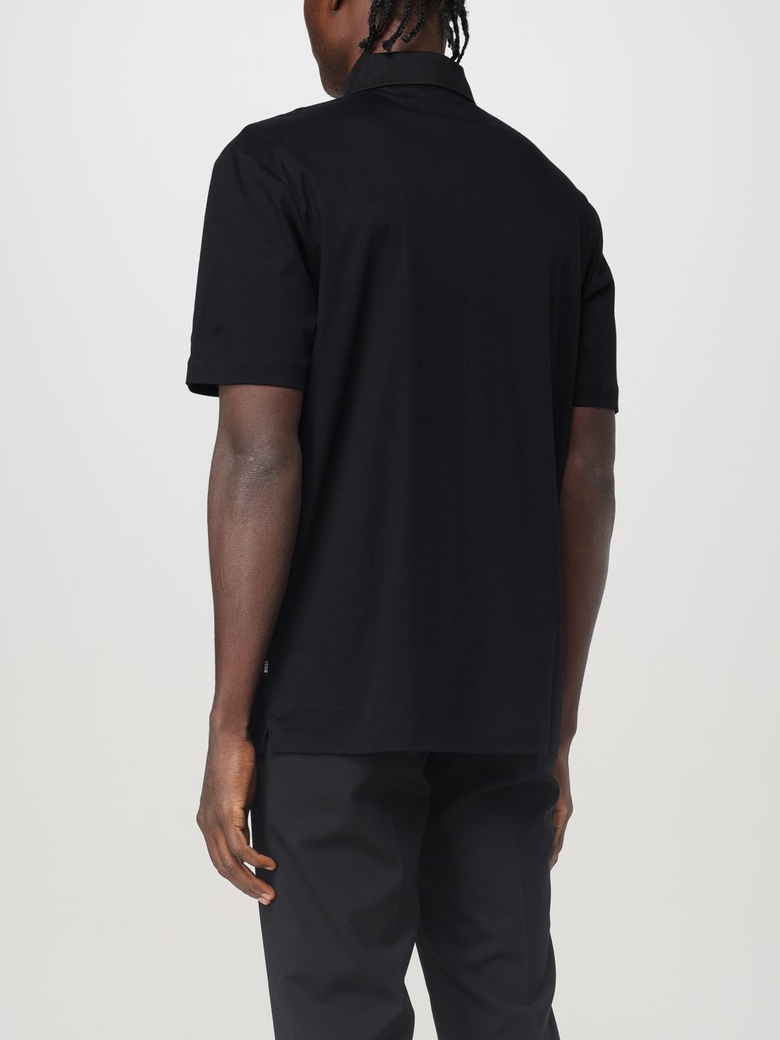 Boss Polo Shirt Men Blue