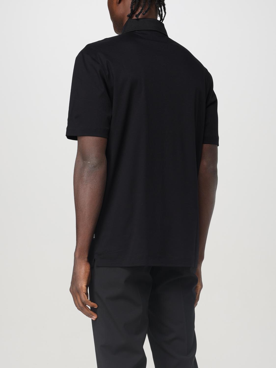 Boss Polo Shirt Men Black