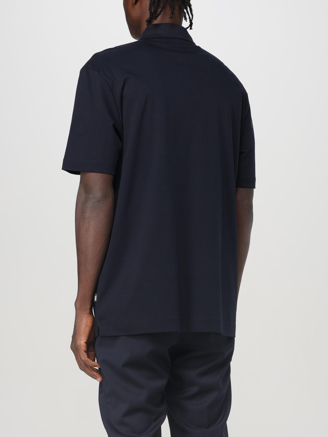 Boss Polo Shirt Men Blue