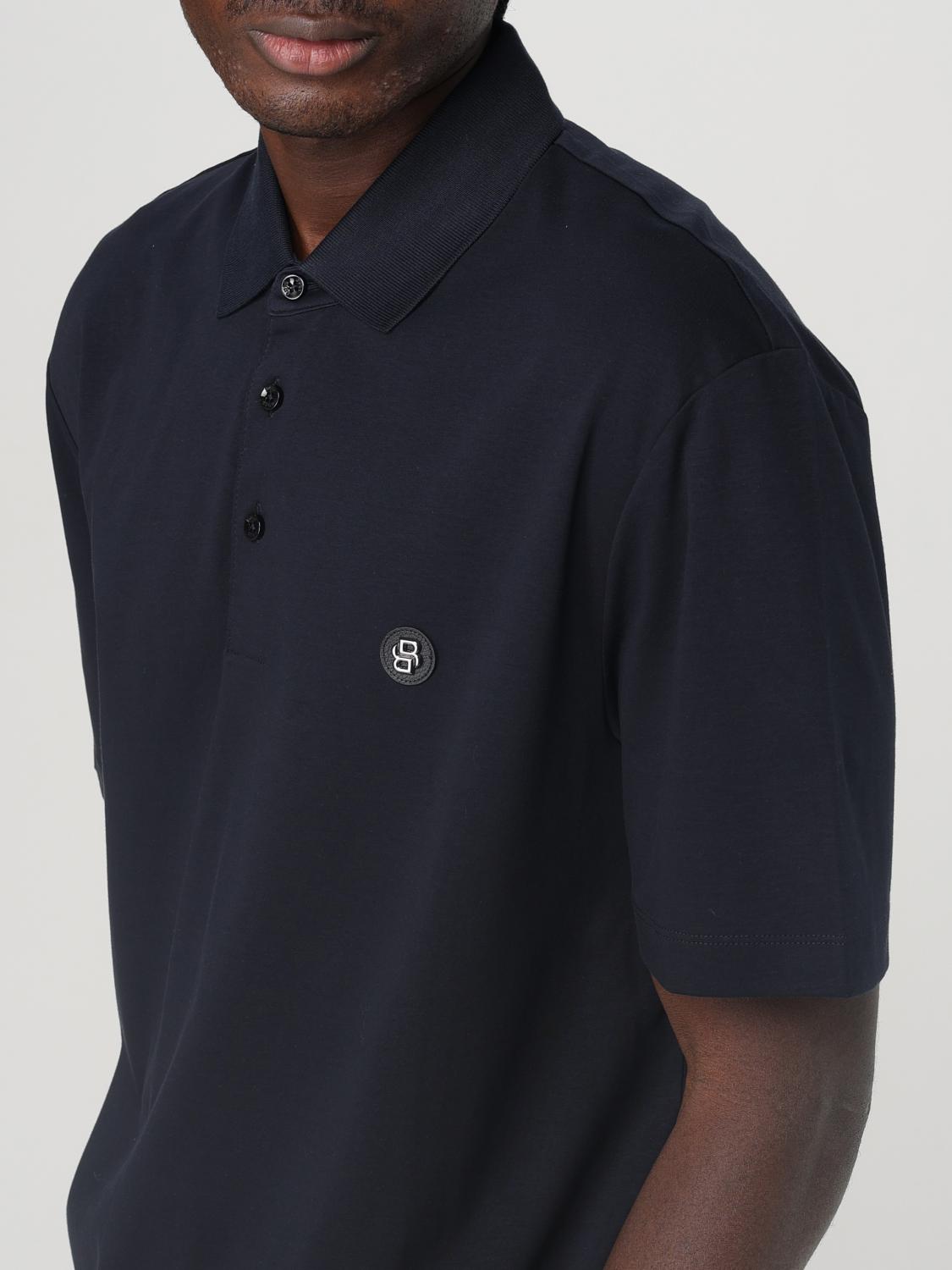 Boss Polo Shirt Men Blue
