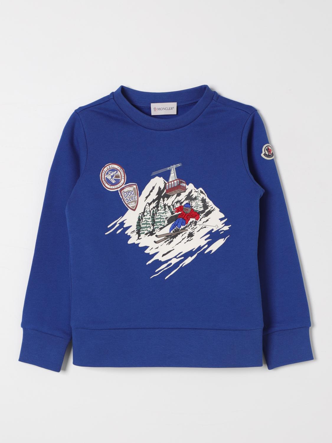 Moncler Sweater Kids Blue