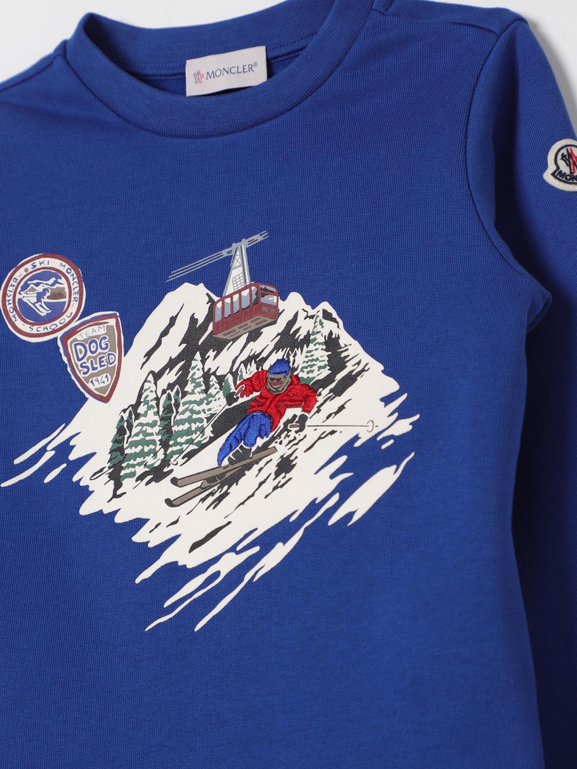 Moncler Sweater Kids Blue