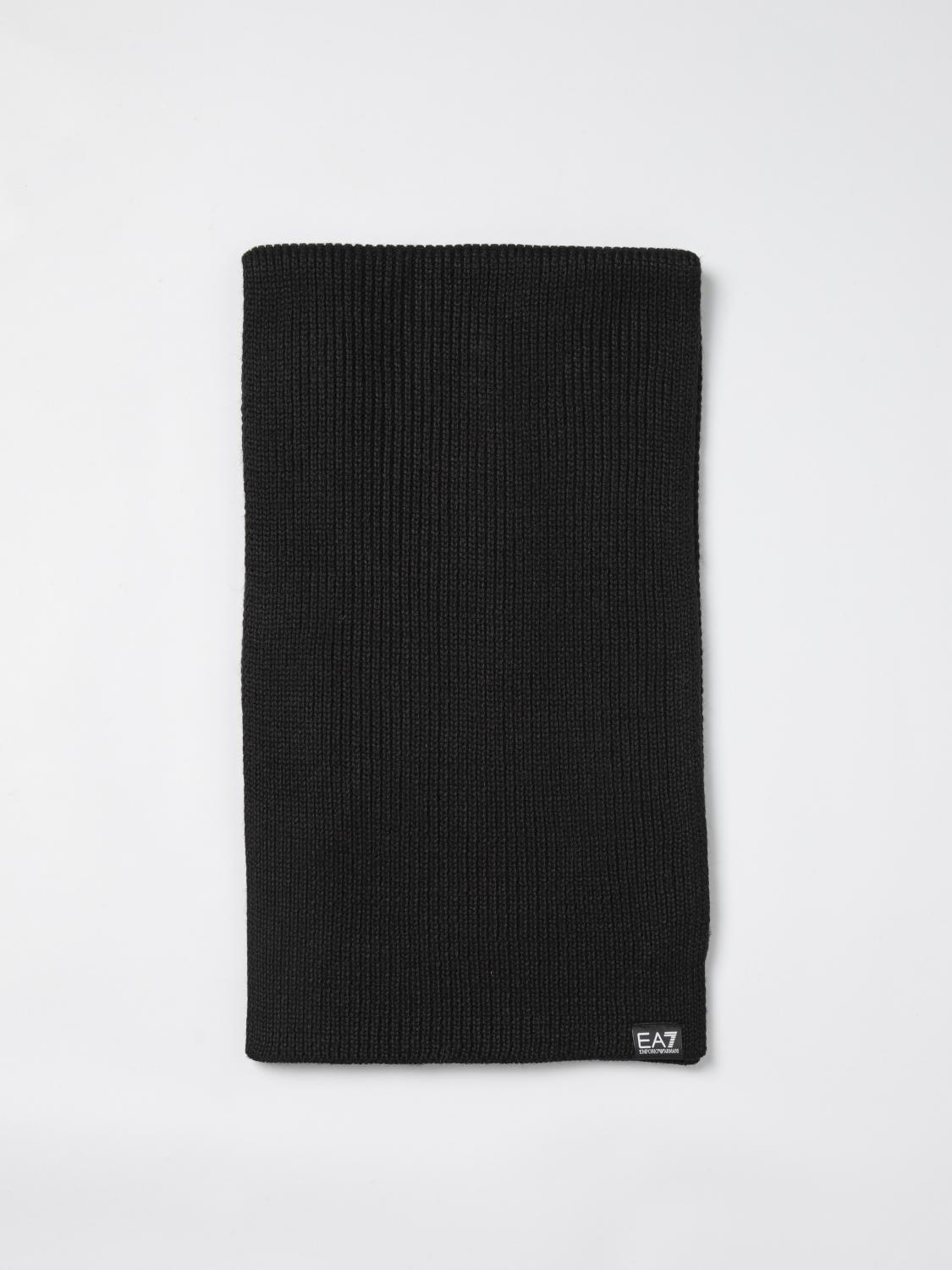 Ea7 Scarf Men Black