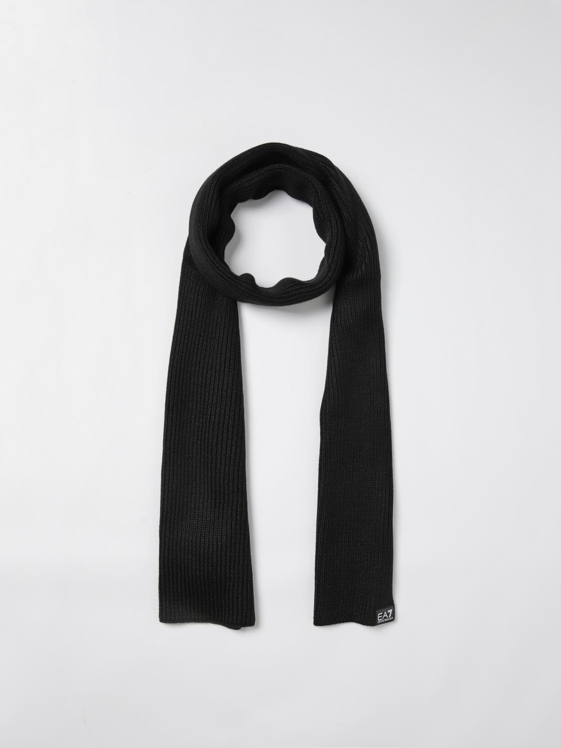 Ea7 Scarf Men Black