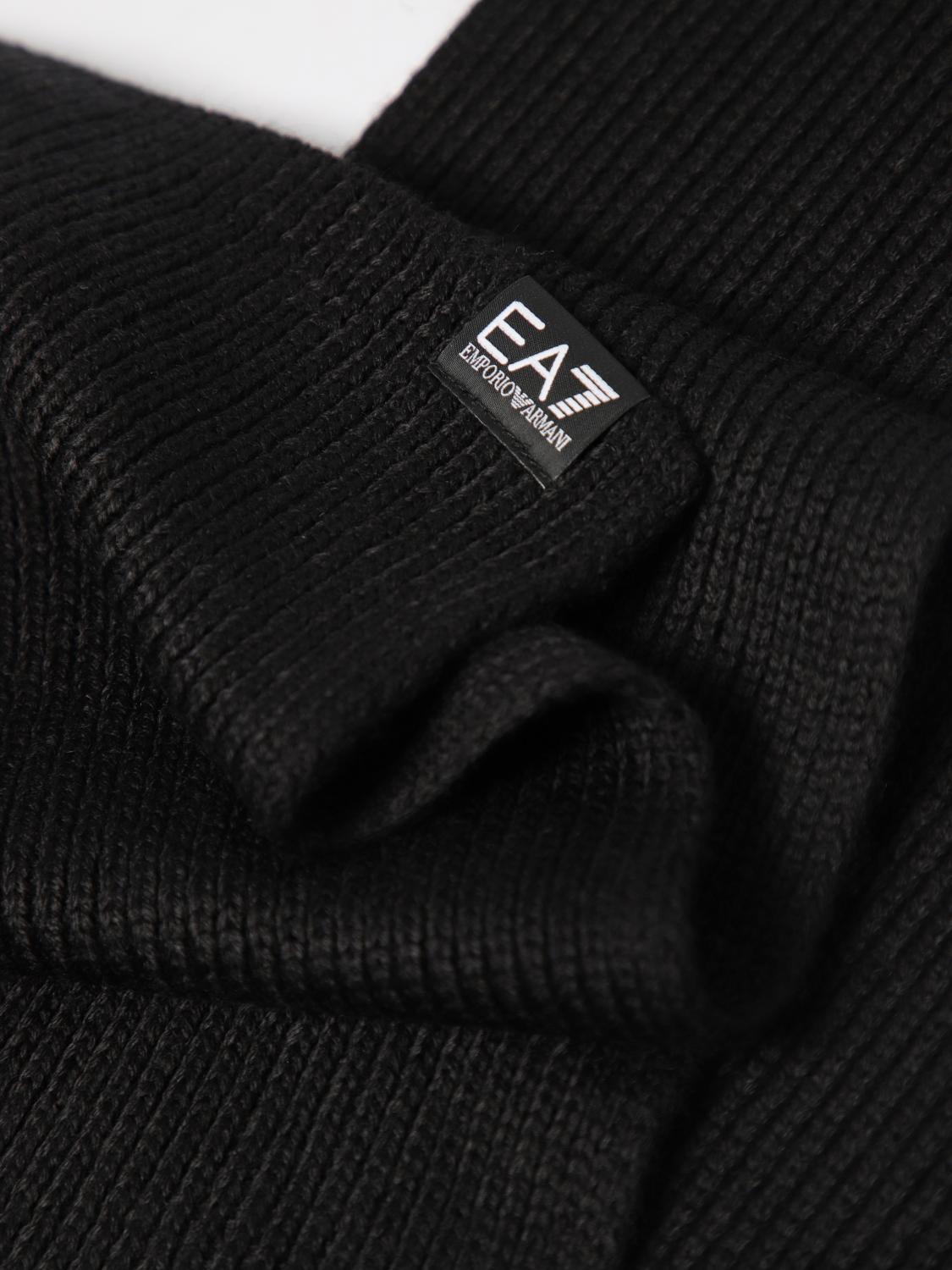Ea7 Scarf Men Black