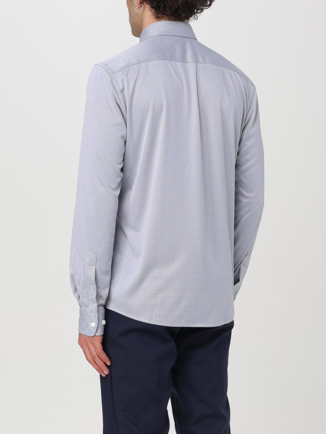 Boss Shirt Men Blue