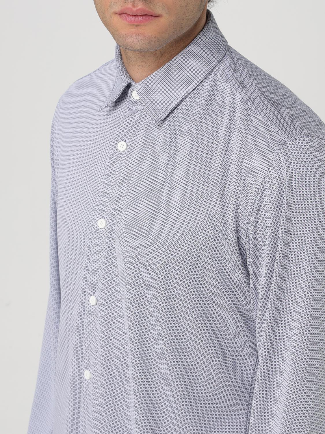 Boss Shirt Men Blue