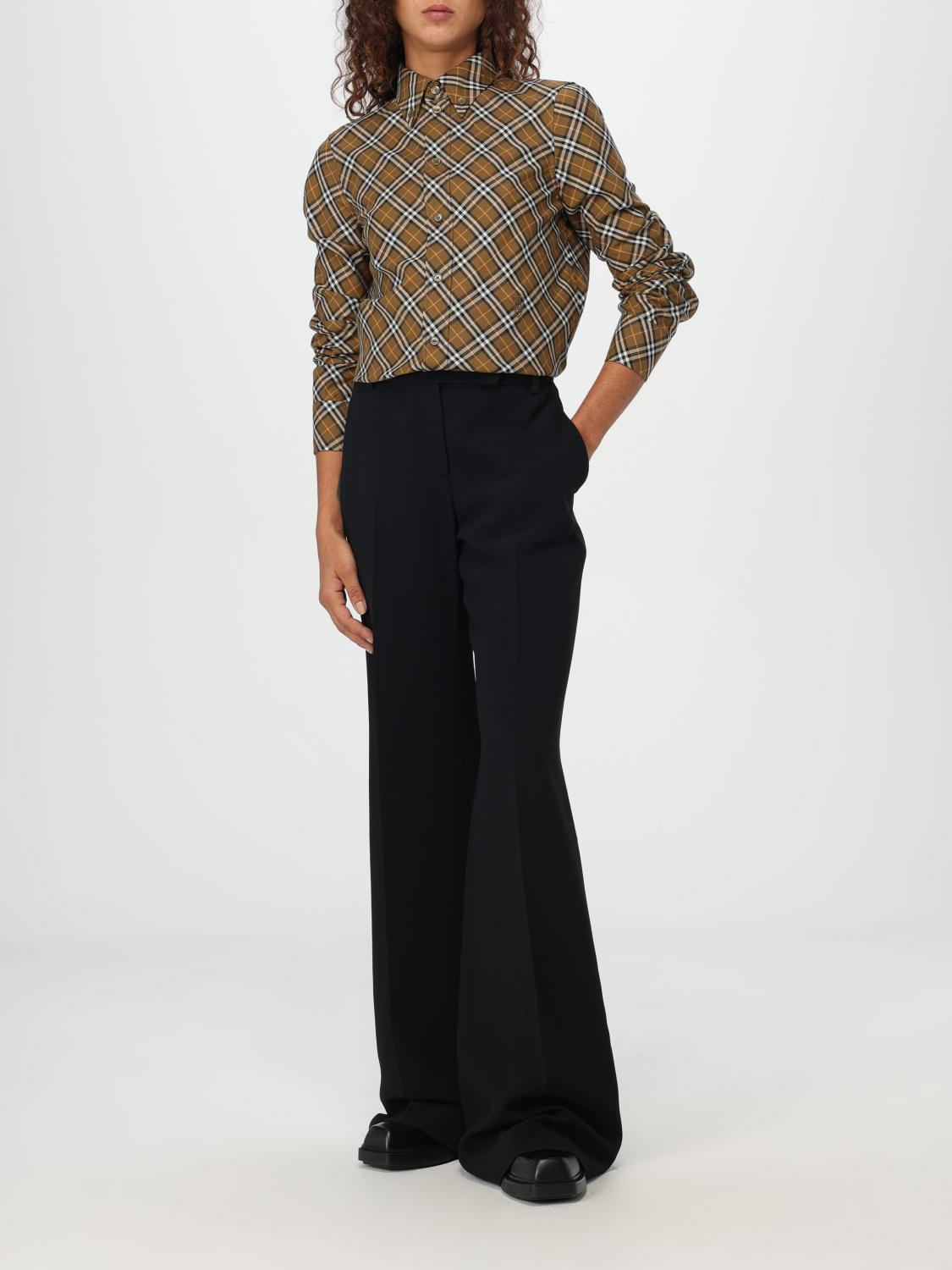 Burberry Shirt Woman Brown