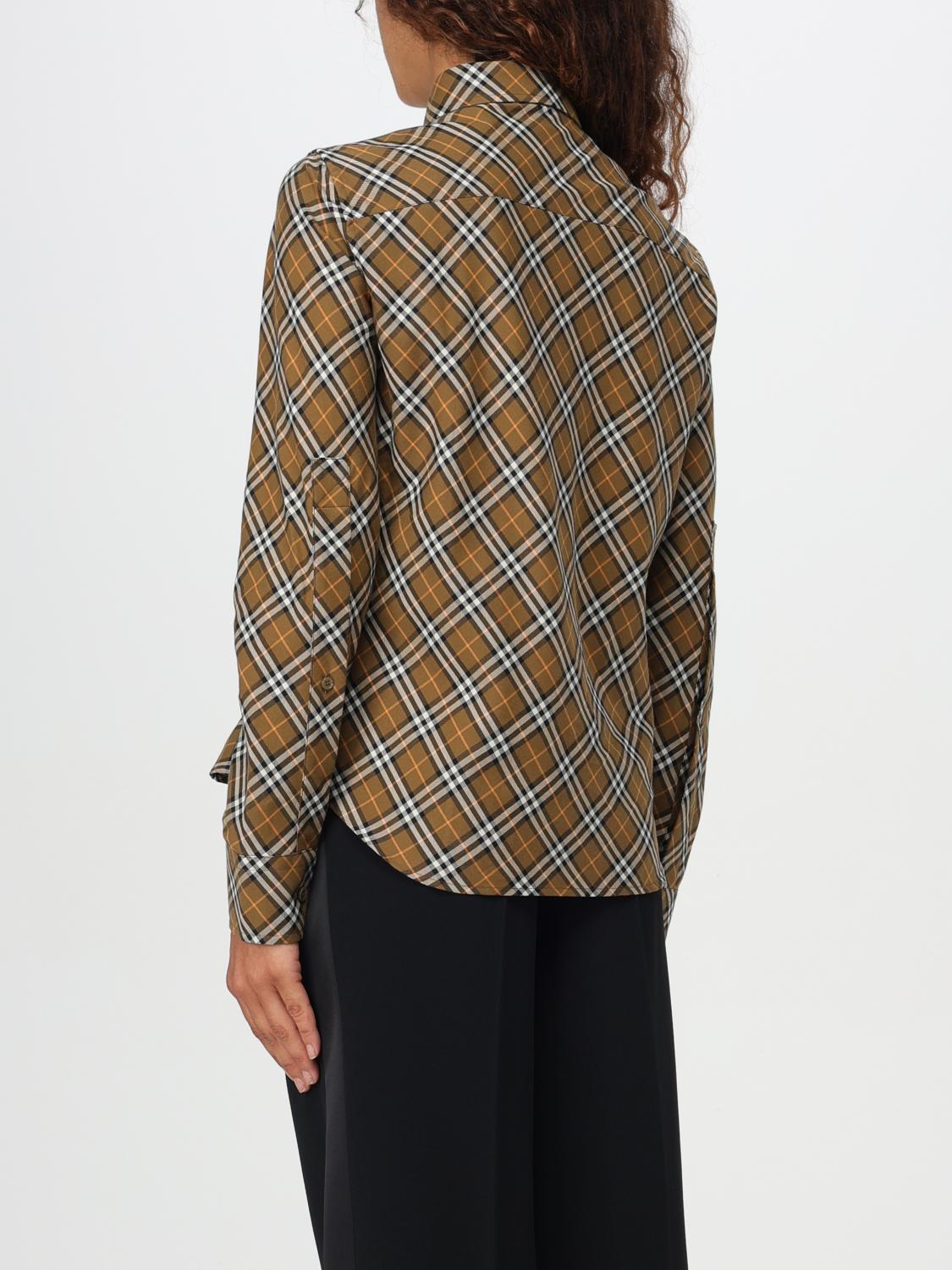 Burberry Shirt Woman Brown