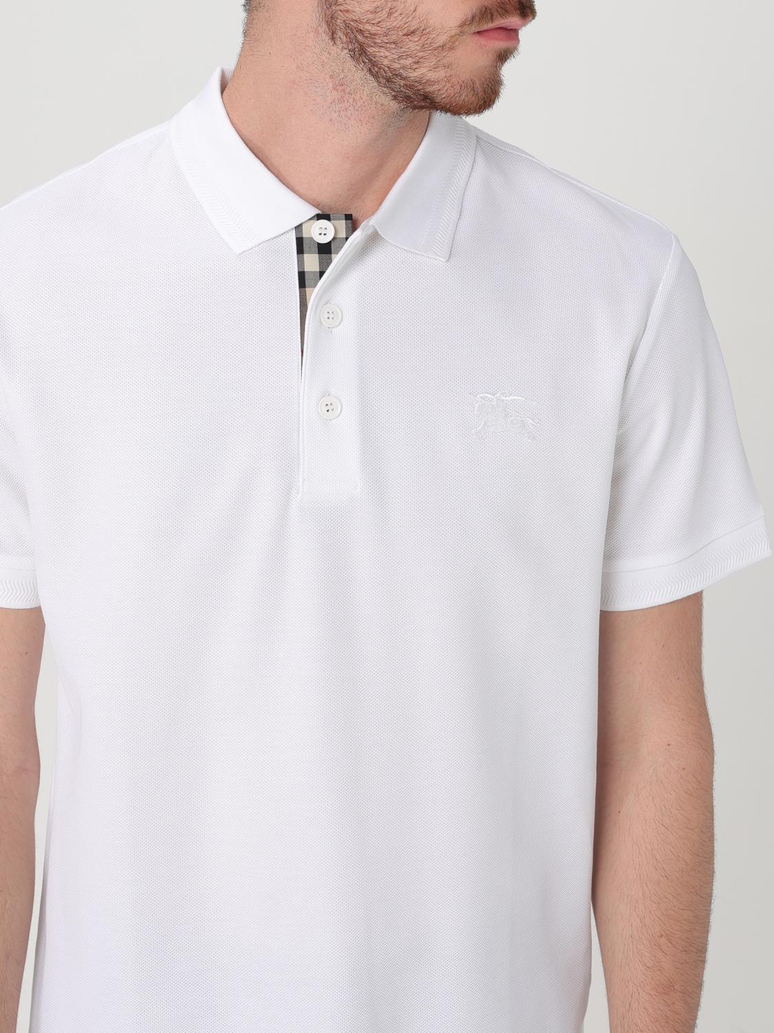 Burberry Polo Shirt Men White