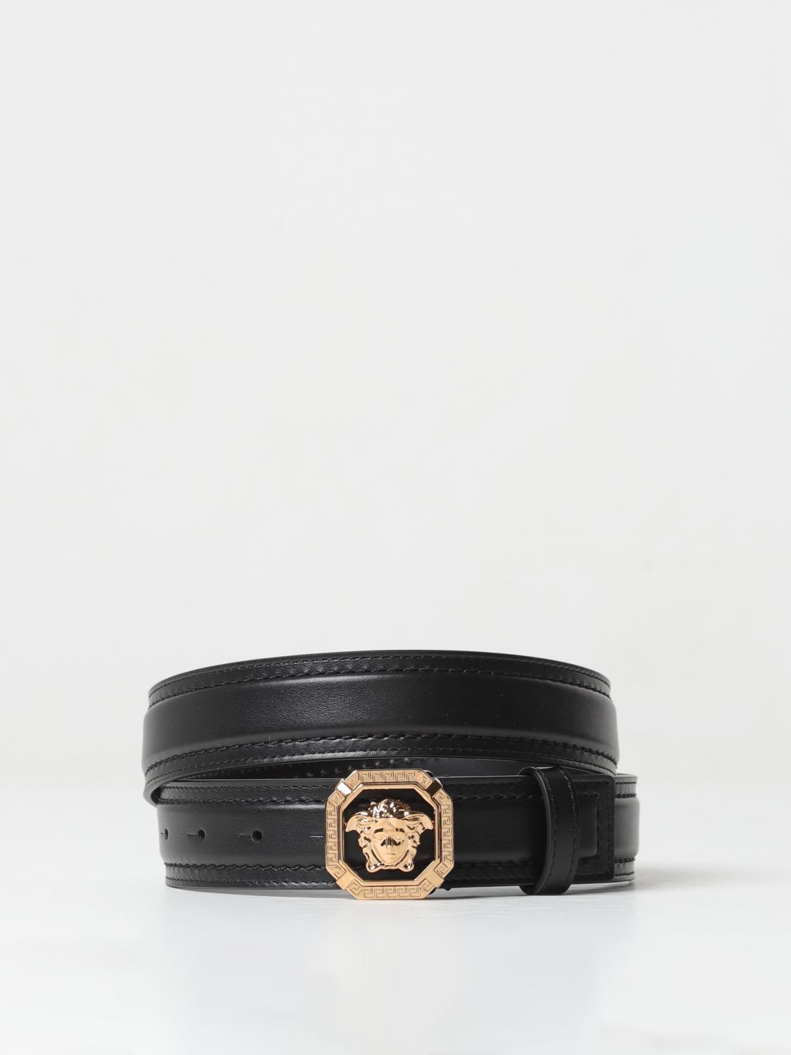 Versace Belt Men Black