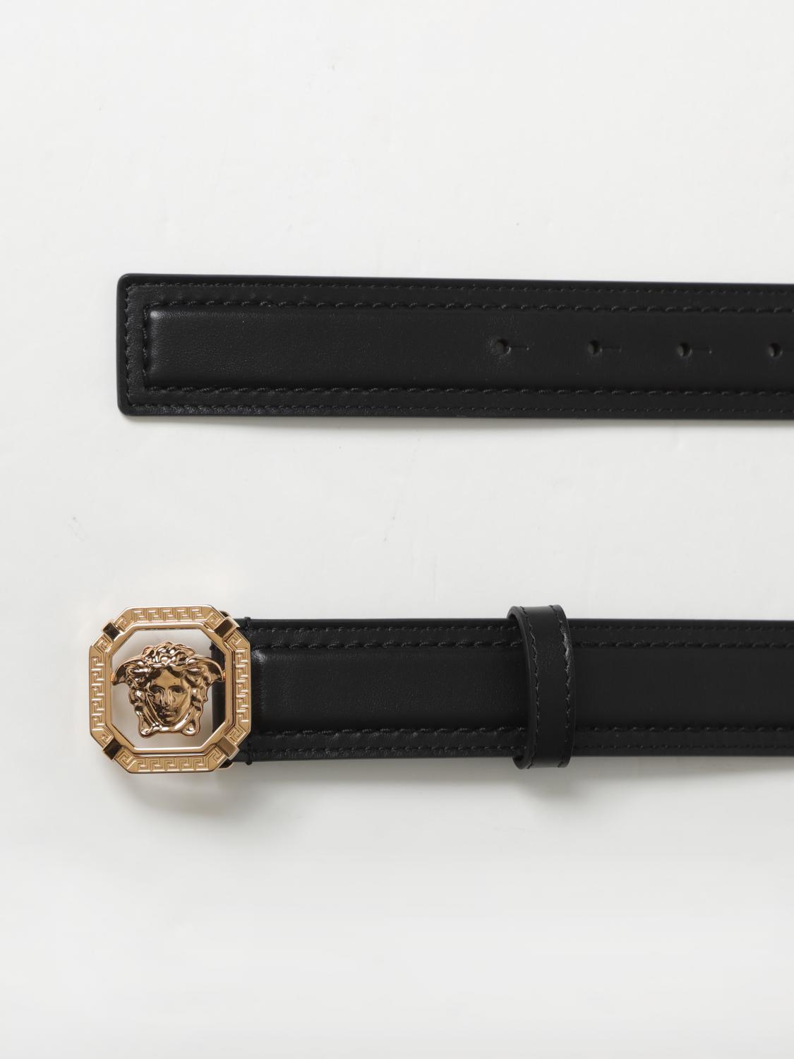 Versace Belt Men Black