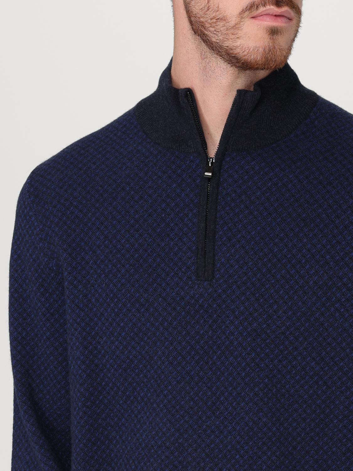 Boss Sweater Men Blue