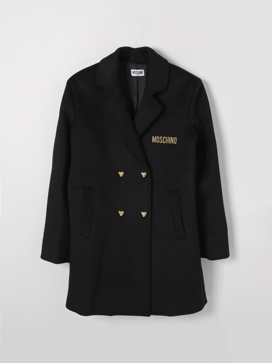 Moschino Coat Kids Black