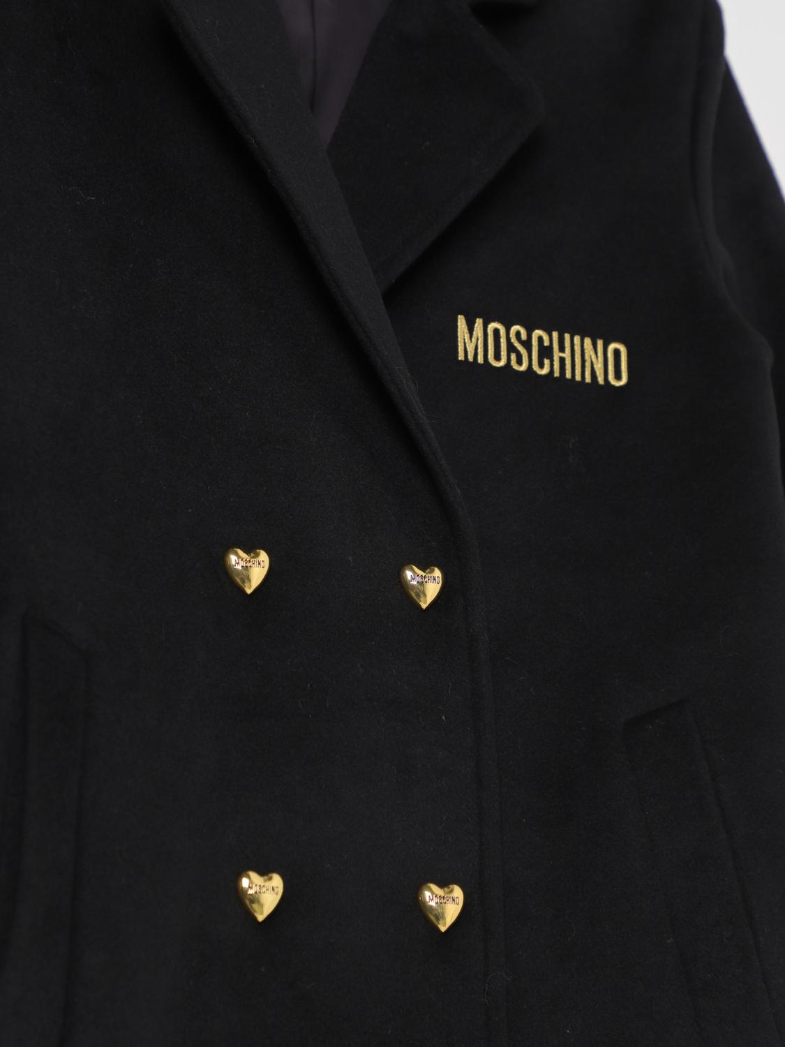 Moschino Coat Kids Black