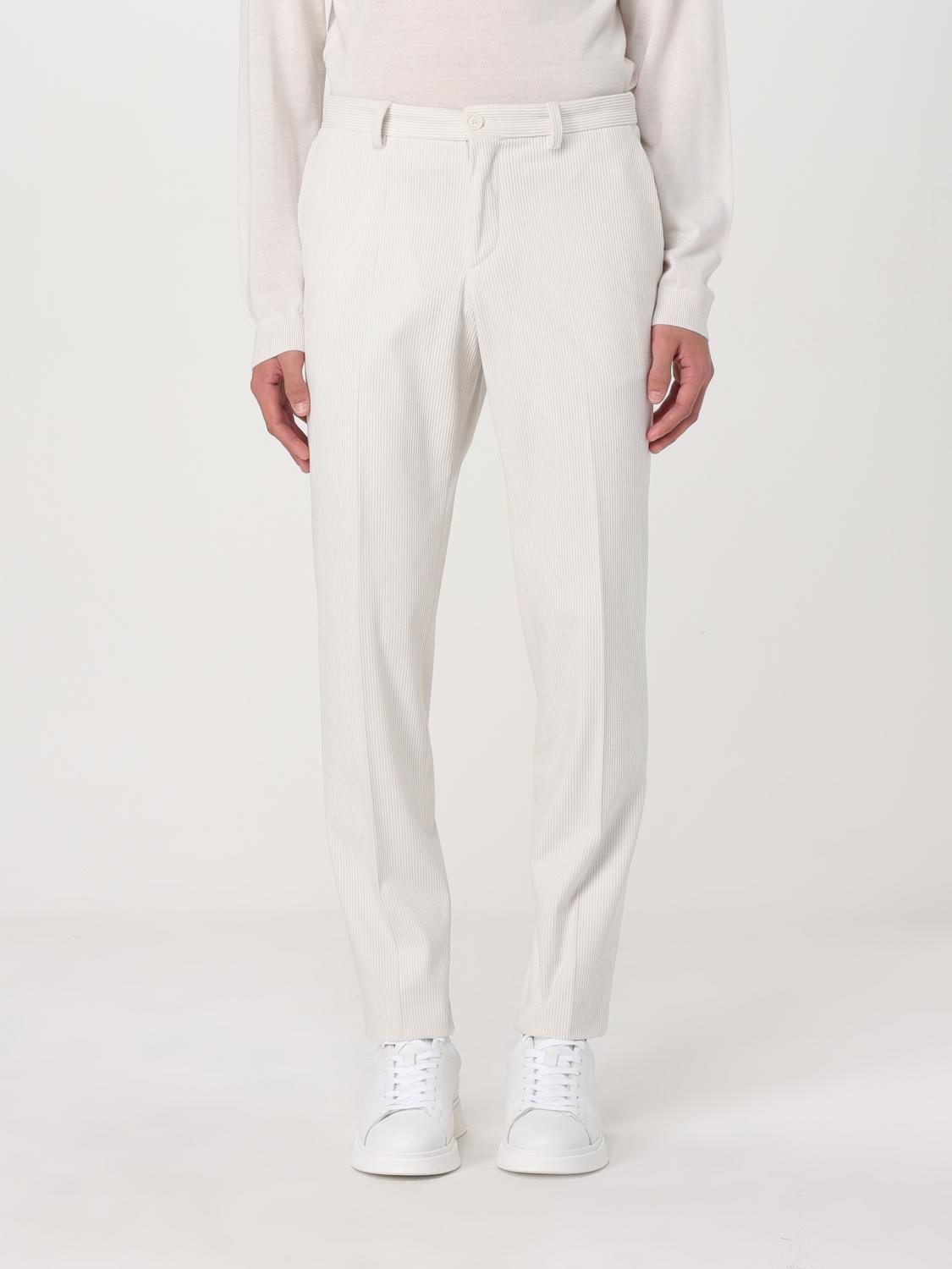 Boss Pants Men Yellow Cream