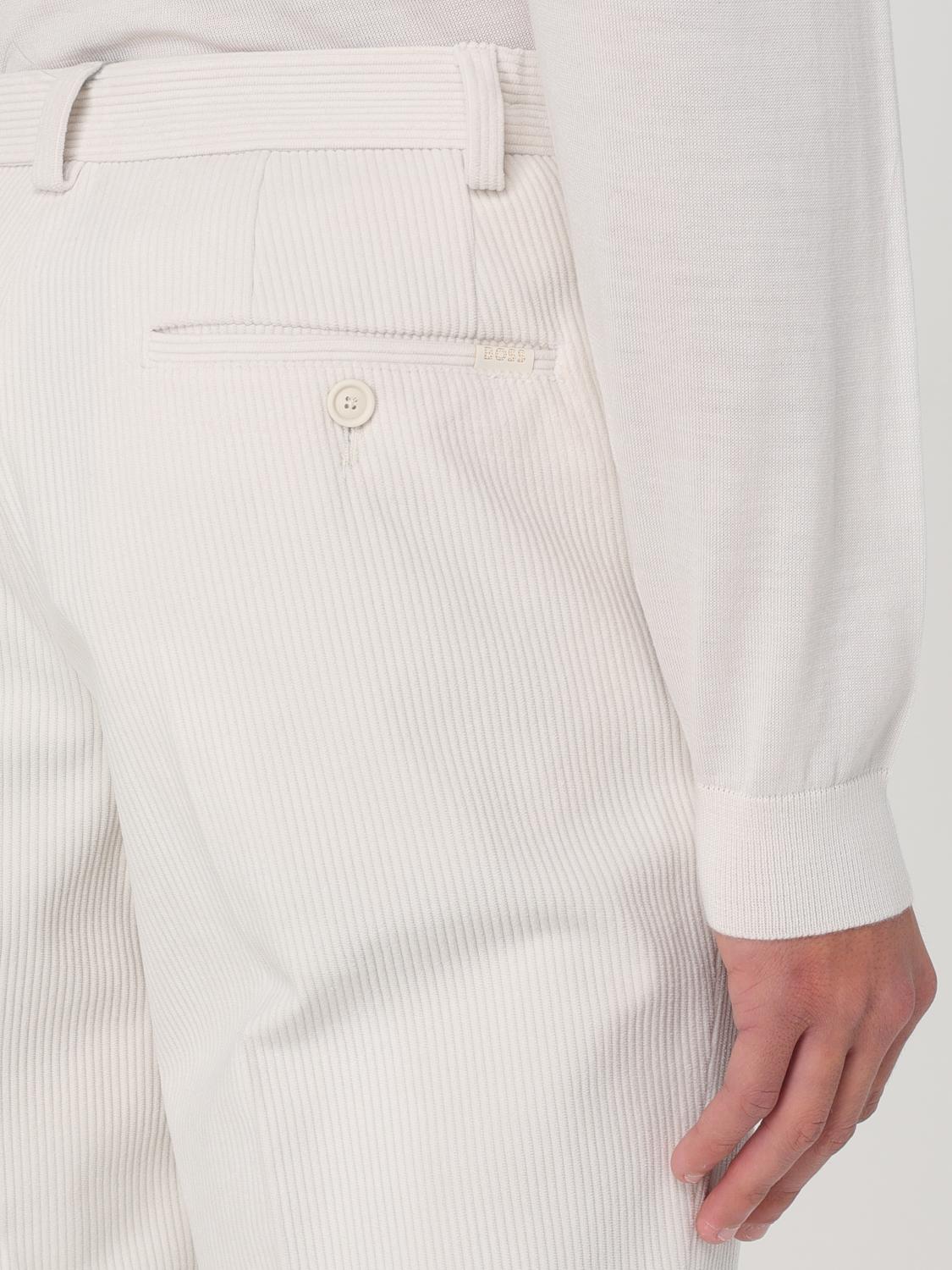Boss Pants Men Yellow Cream