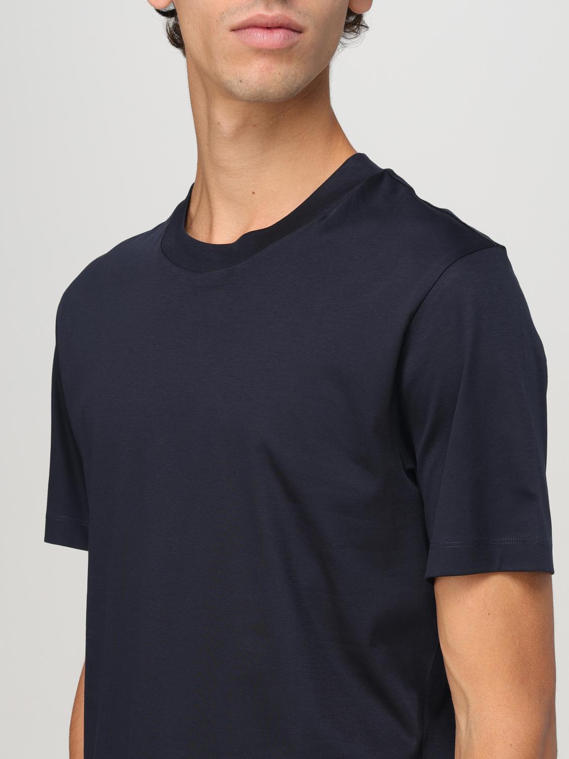 Boss T Shirt Men Blue