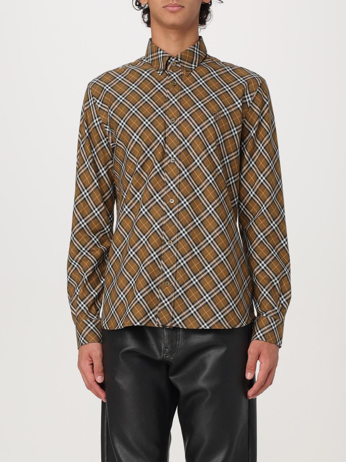 Burberry Shirt Men Beige