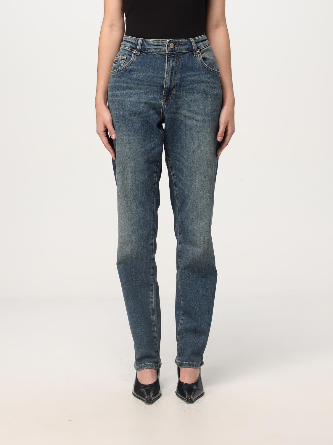 デニム・ジーパン VERSACE JEANS COUTURE Woman Jeans Blue 77HAB519CDW56 904 Versace Jeans Couture Blue Denim Jeans Size 26 | eBay