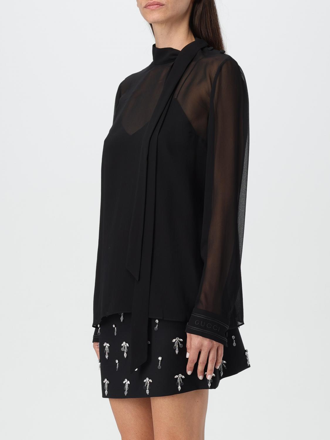 Gucci Top Woman Black